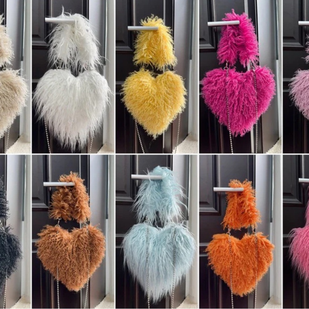 Furry Boots and purse set - Picture 5 of 5